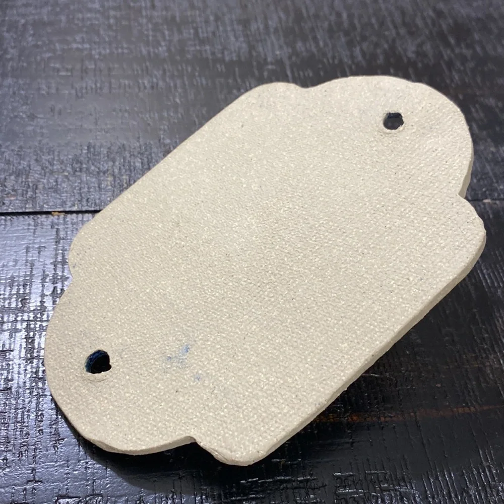 Ceramic Leaf Wall Hook - Blue and Brown!